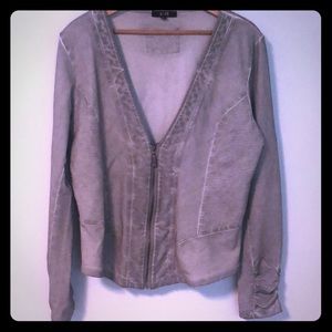 Yest Faded Gray Jacket